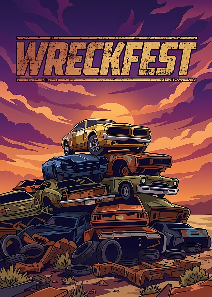 Wreckfest Game Poster Art