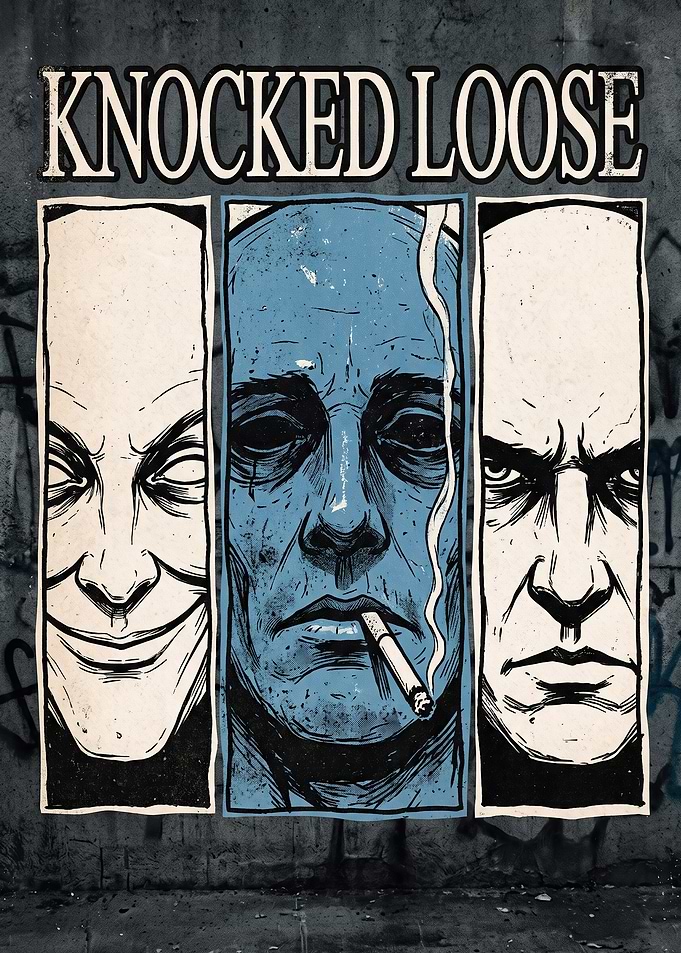 Knocked Loose Band Poster Art
