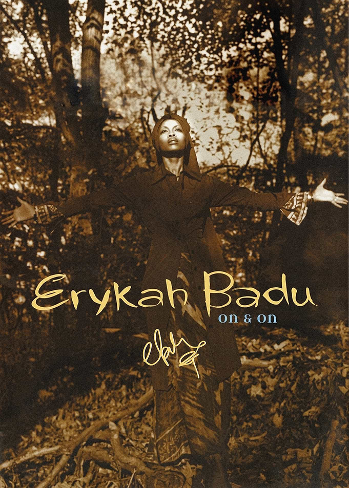 Erykah Badu On & On Poster