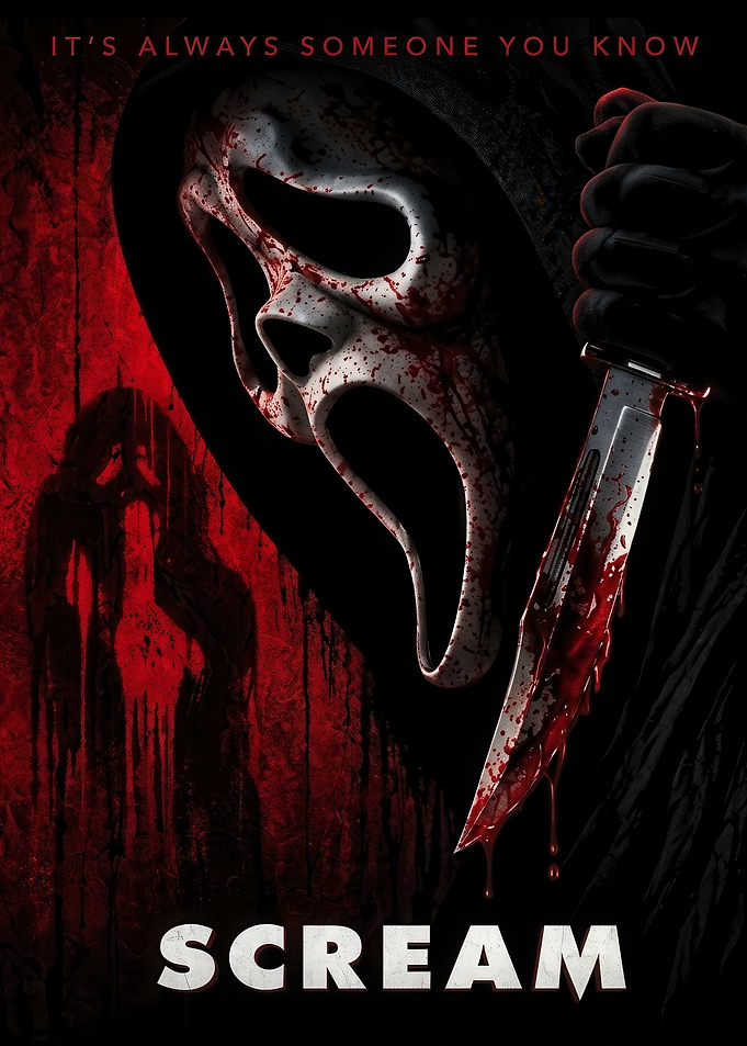 Scream Ghostface Horror Movie Poster