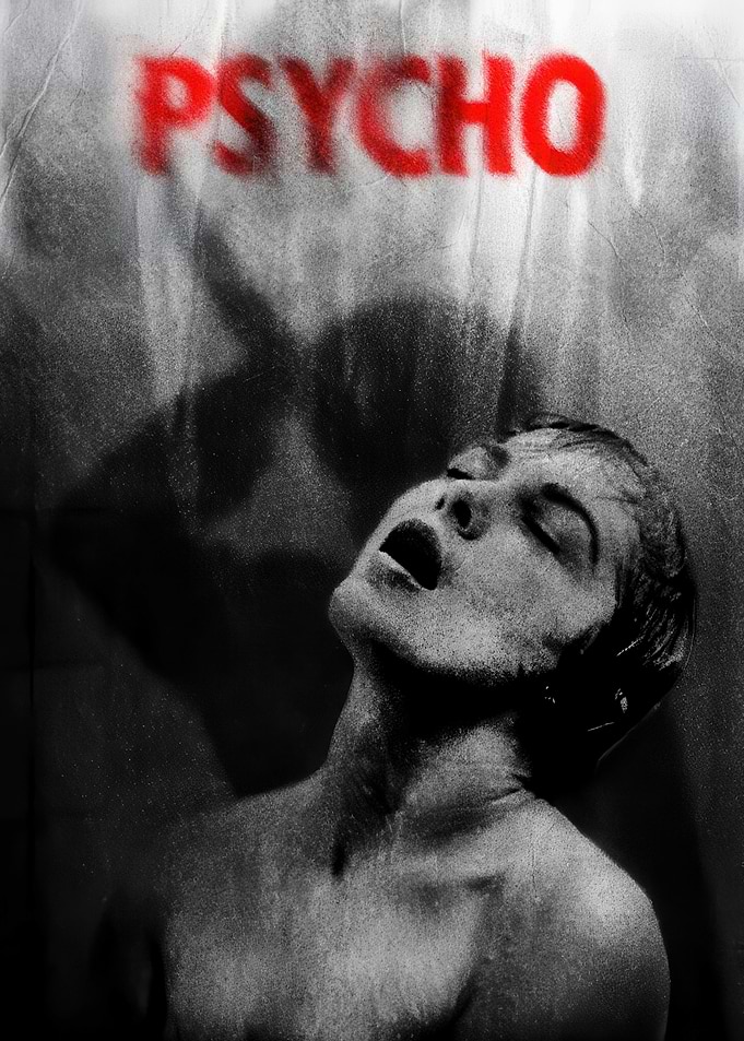 Psycho Movie Poster Art