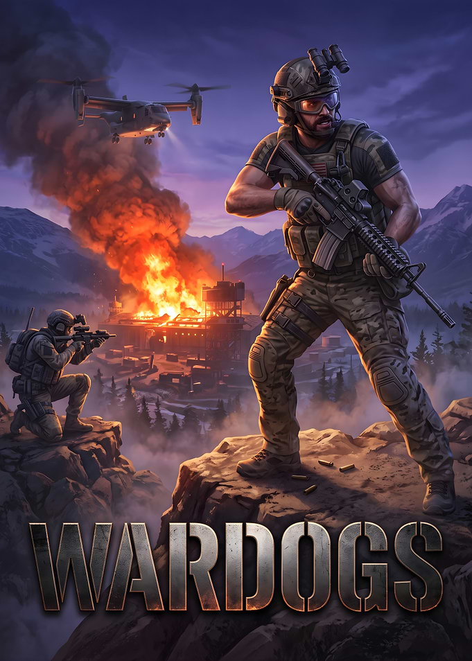 Wardogs Military Tactical Combat Poster