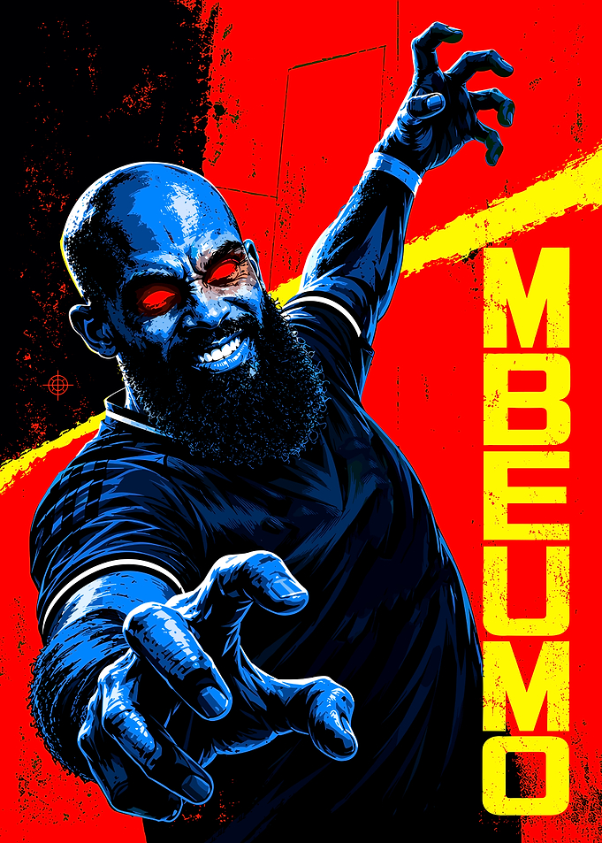 Bryan Mbeumo Soccer Player Poster