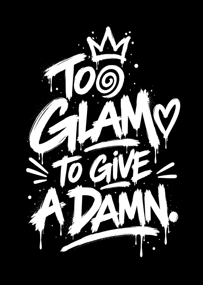 Too Glam To Give A Damn