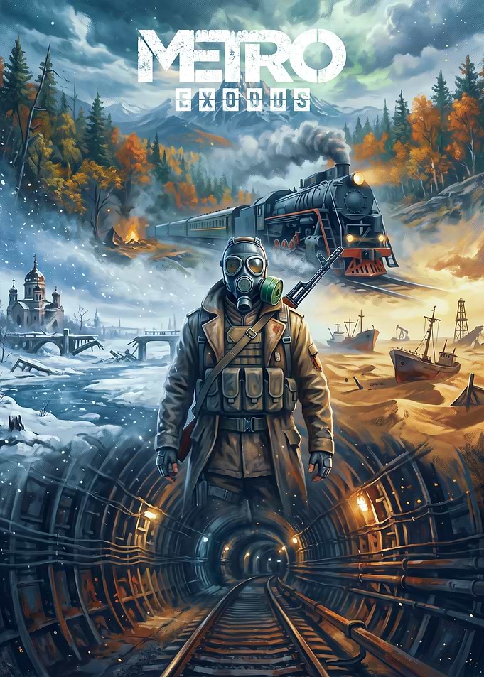 Metro Exodus Game Poster