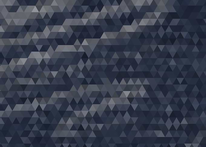 Dark Blue Geometric Triangle Pattern