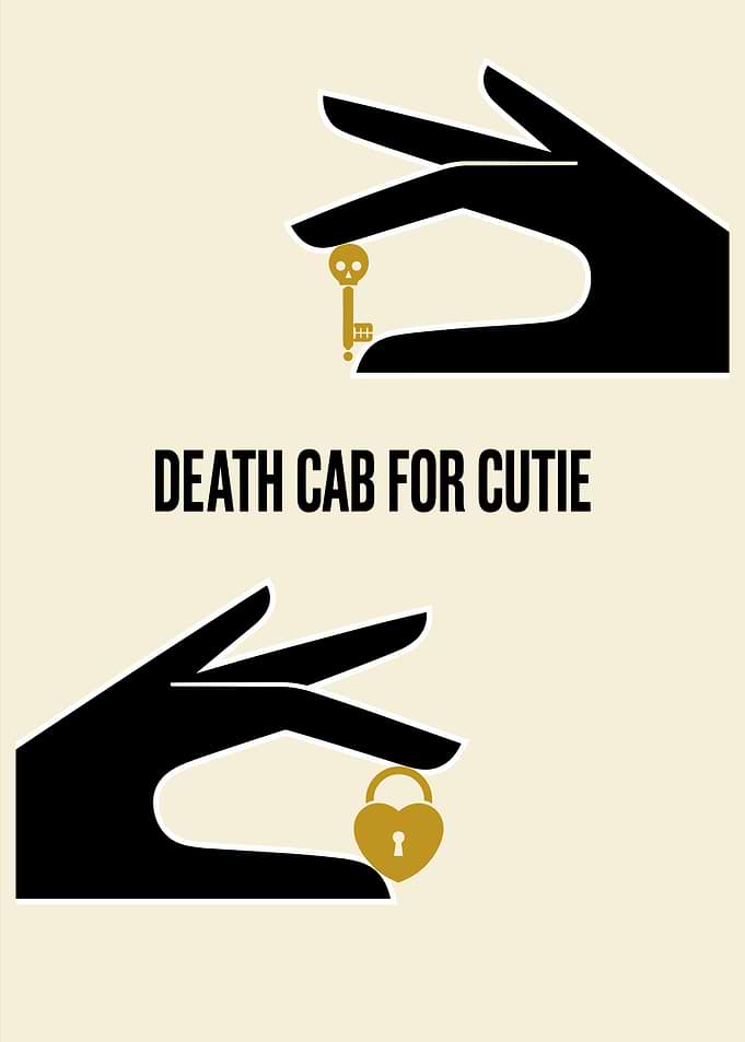 Death Cab for Cutie Minimalist Poster