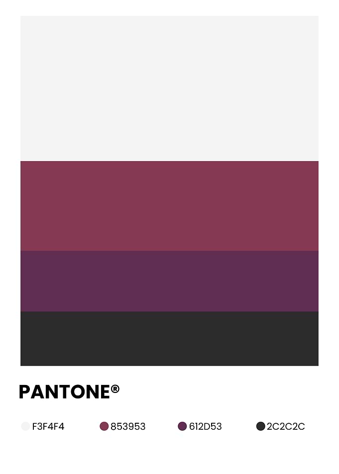 Pantone Color Palette Swatch