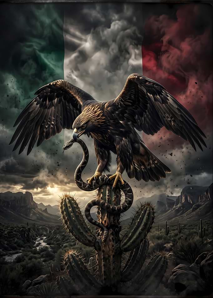 The Golden Eagle of Mexico - Patriotic Heritage