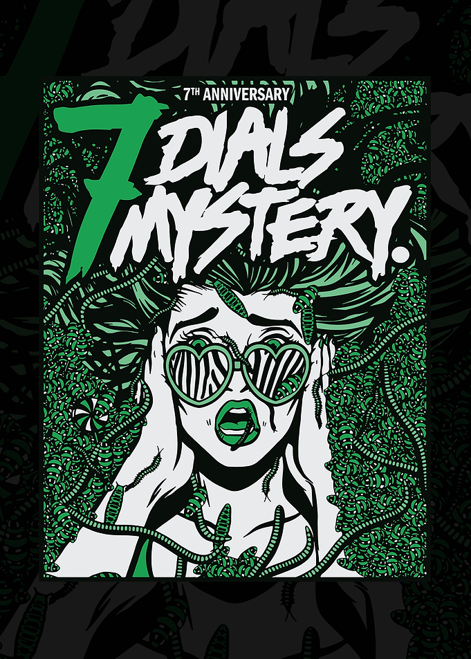 7 Dials Mystery Anniversary Poster