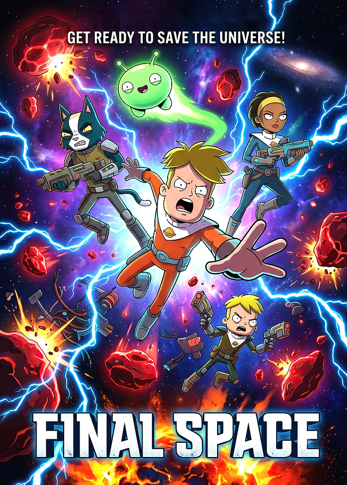 Final Space Animated Series Poster