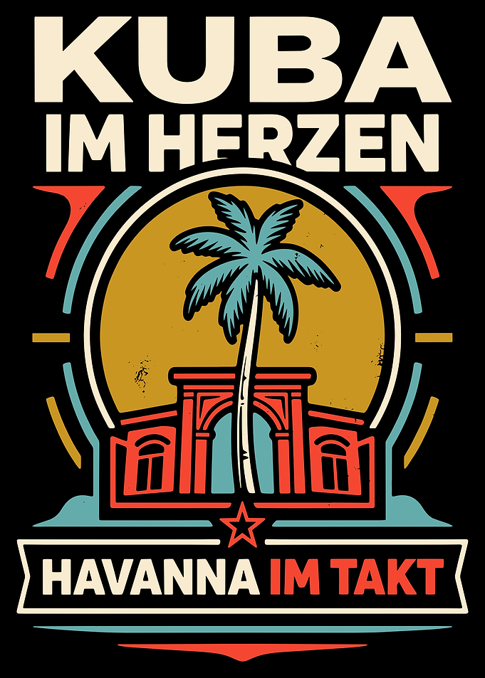 Cuba in Heart Havana Rhythm Design