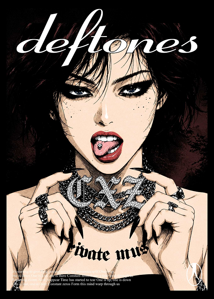 Deftones Fan Art Illustration