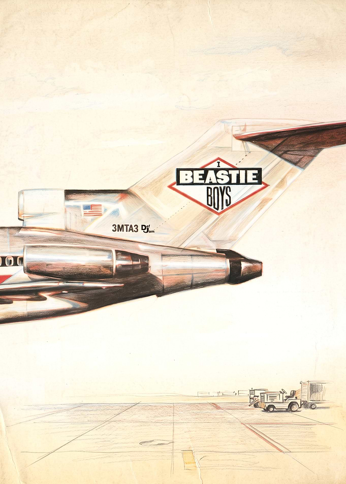 Beastie Boys Licensed to Ill Cover Poster