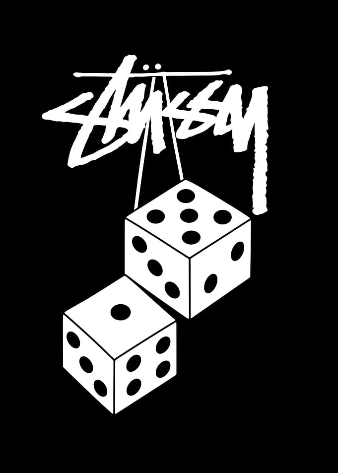 Stussy Dice Logo Graphic