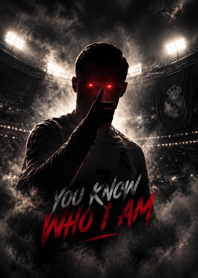 Cristiano Ronaldo Real Madrid Poster