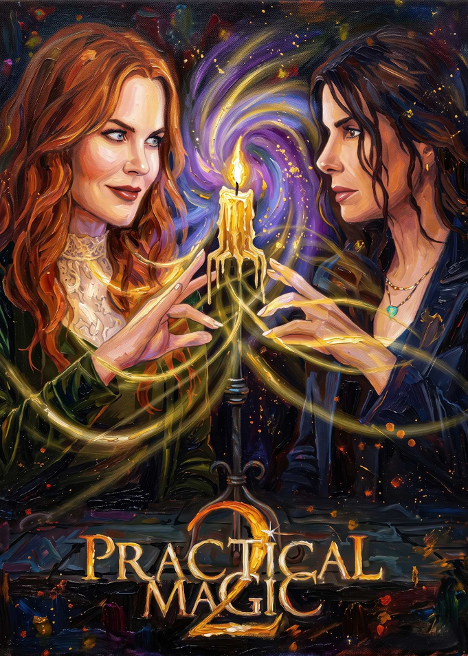 Practical Magic 2 Movie Poster Art
