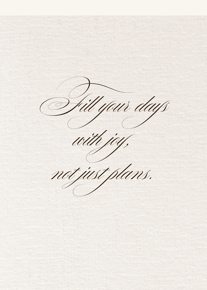 Inspirational Calligraphy Quote Wall Art