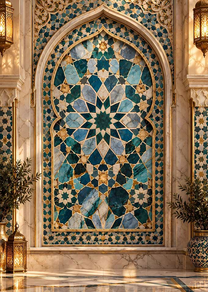 Moroccan Zellige Arch