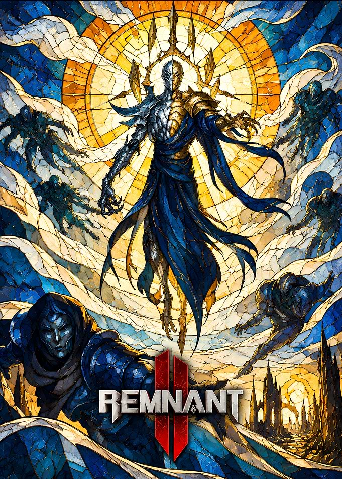 Remnant 2 Stained Glass Art