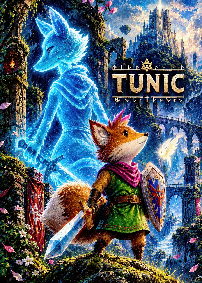 TUNIC Video Game Key Art