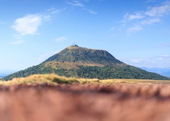 Puy de Dôme Volcano Landscape