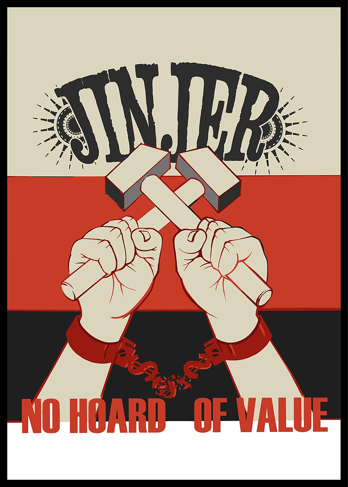 Jinjer No Hoard of Value Poster