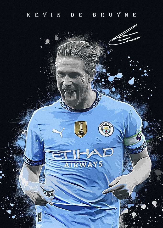 Kevin De Bruyne Poster