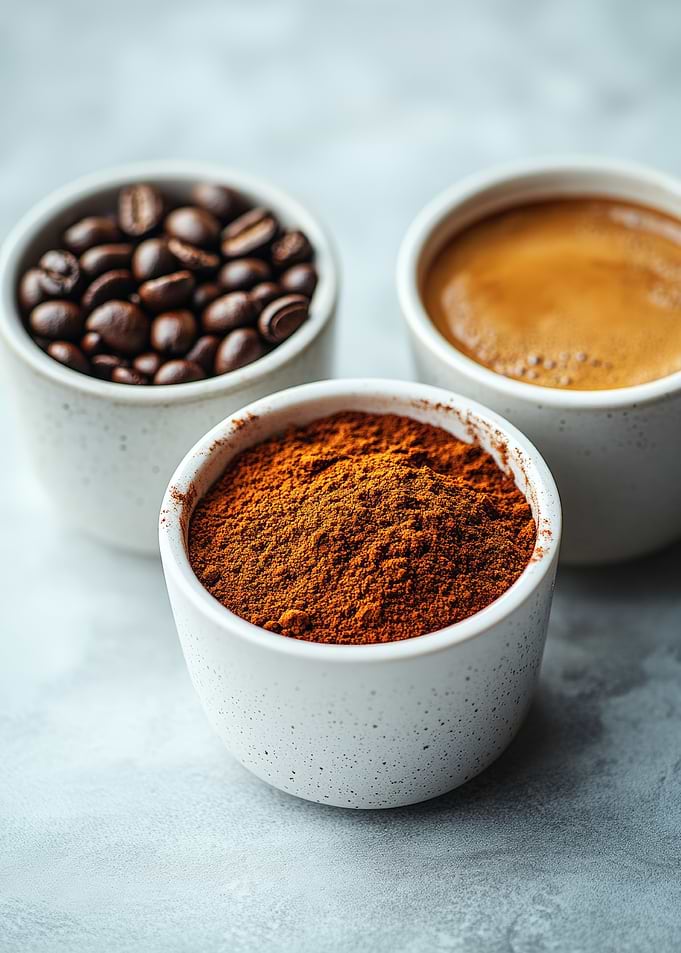 Three Bowls of Coffee Elements
