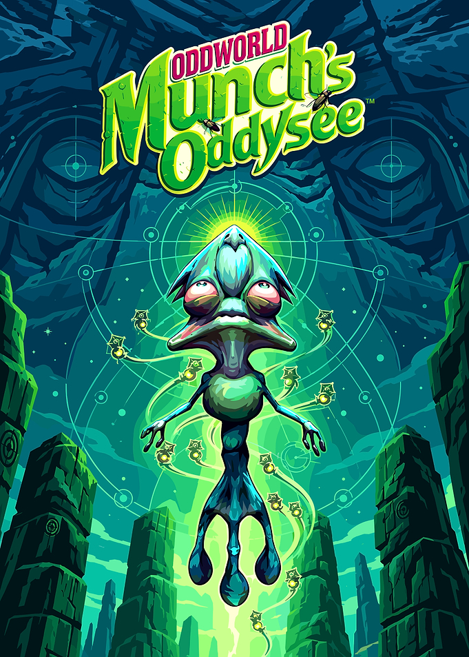 Oddworld Munch's Oddysee Game Poster