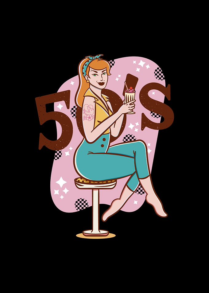 1950s Pin-up Girl