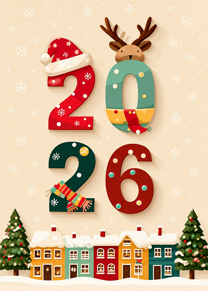 2026 Christmas Holiday Greeting Card