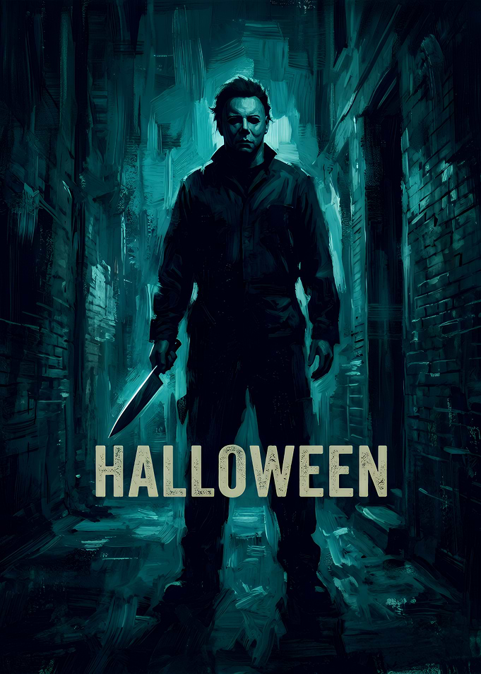 Michael Myers Halloween Movie Poster