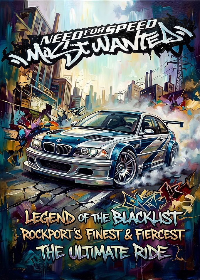 Need for Speed Most Wanted Poster