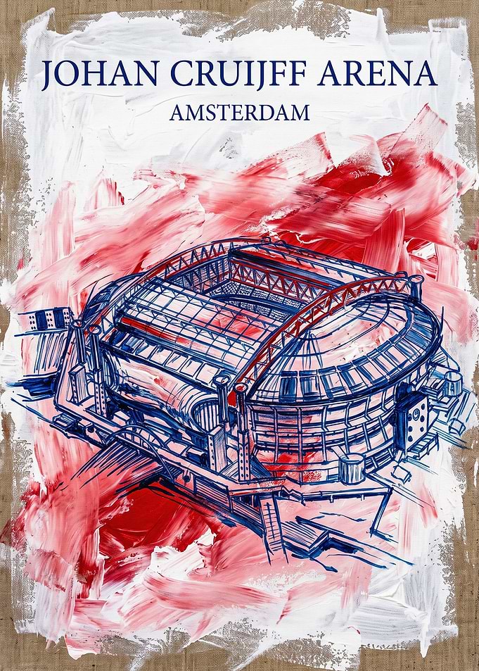 Johan Cruijff Arena Amsterdam Art Print