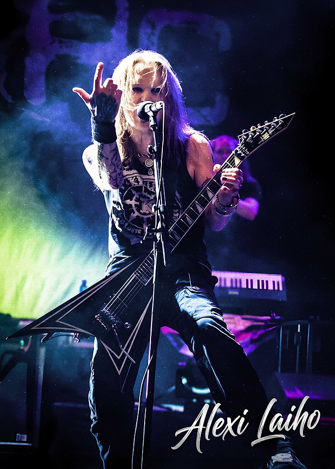 Alexi Laiho Vintage art