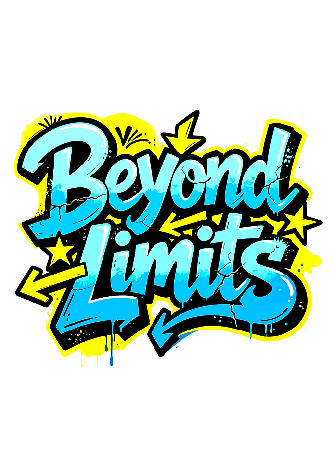 Beyond Limits Graffiti Text Art