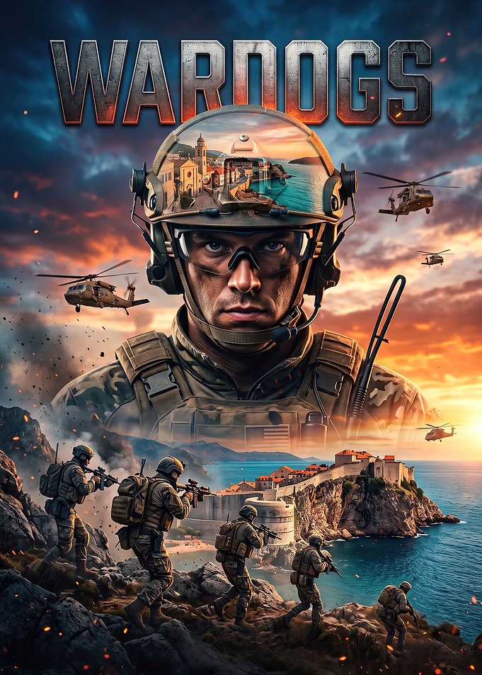 Wardogs Military Action Poster