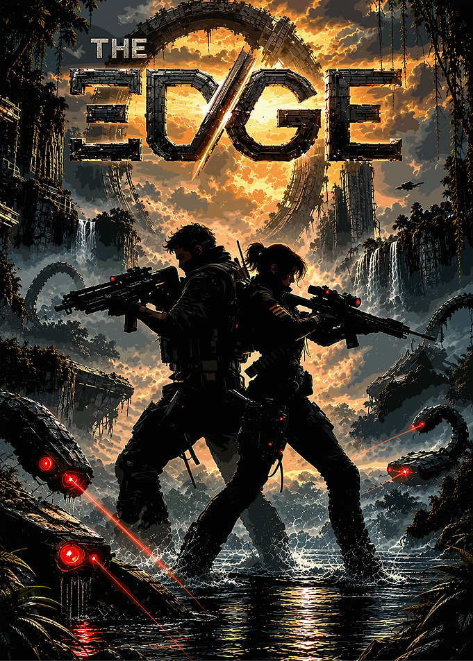 The Edge Sci-Fi Action Poster
