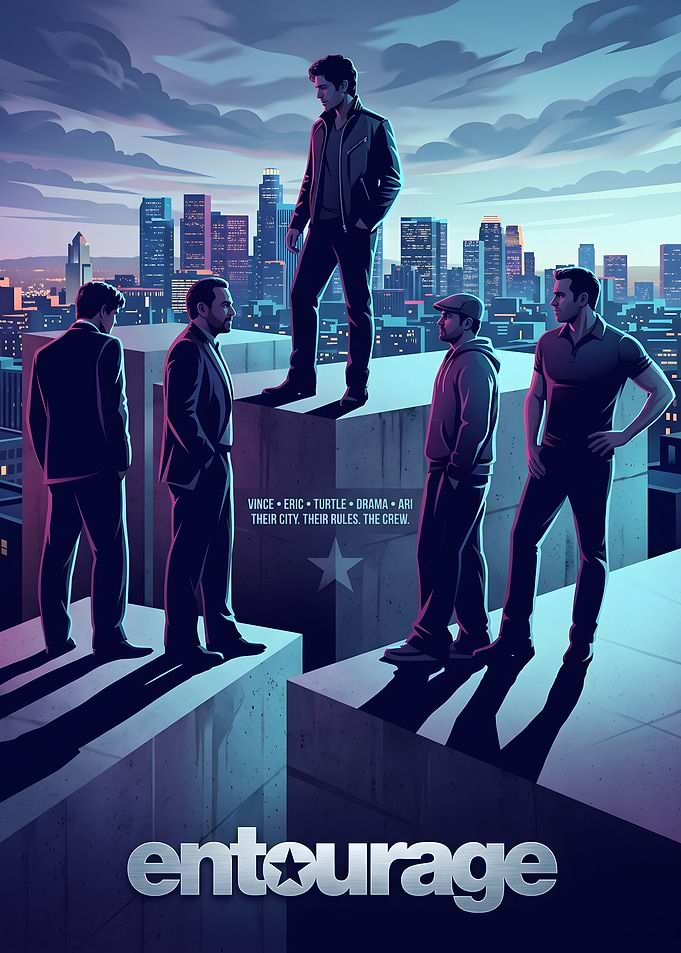 Entourage Movie Poster Art