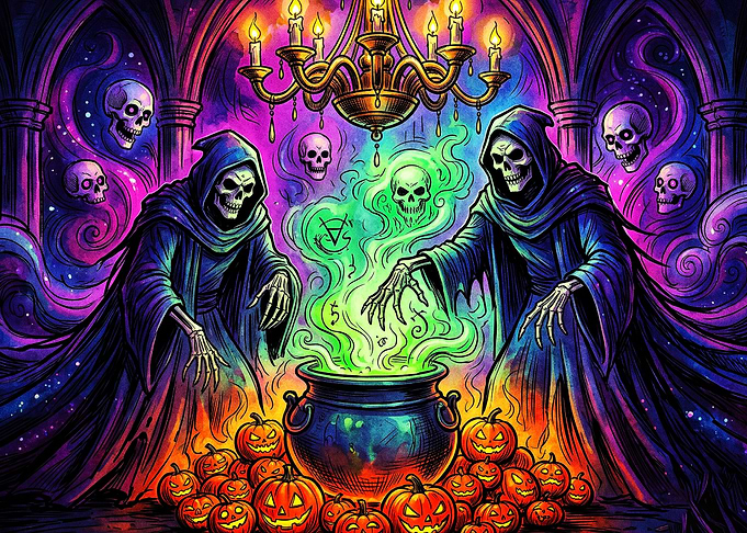 Two Grim Reapers Brewing Magic