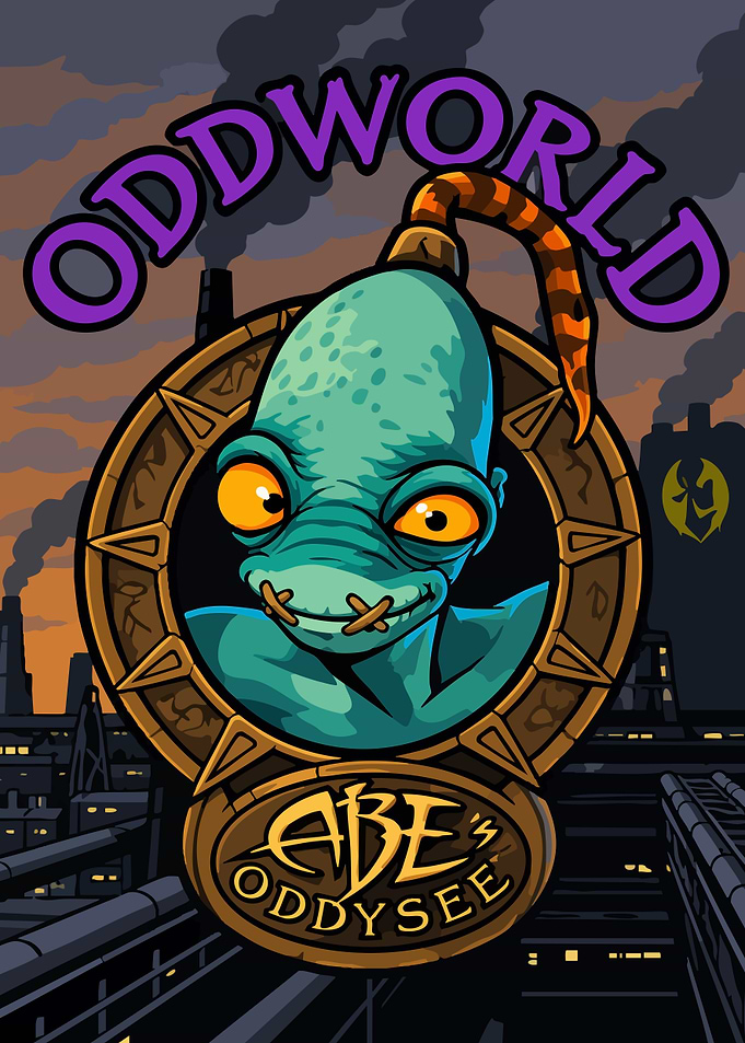 Oddworld Abe's Oddysee Game Poster
