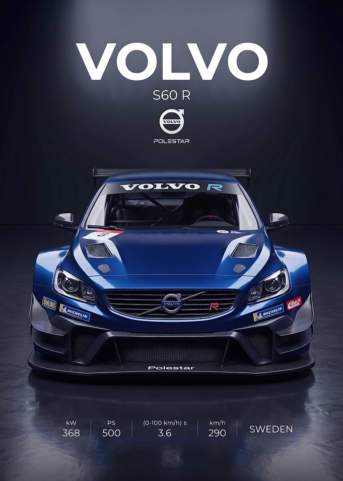 Volvo S60 R Polestar Racing Car