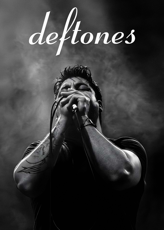 Deftones Chino Moreno Concert Poster