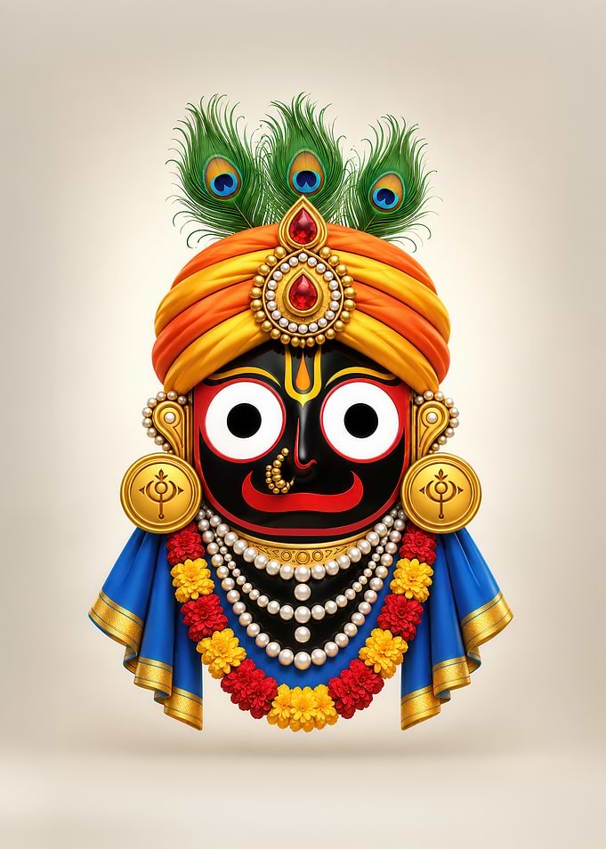 Lord Jagannath Deity Portrait