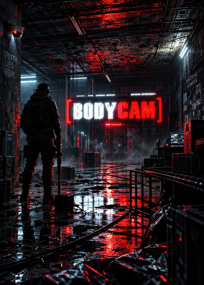 Bodycam Tactical Shooter Game Poster