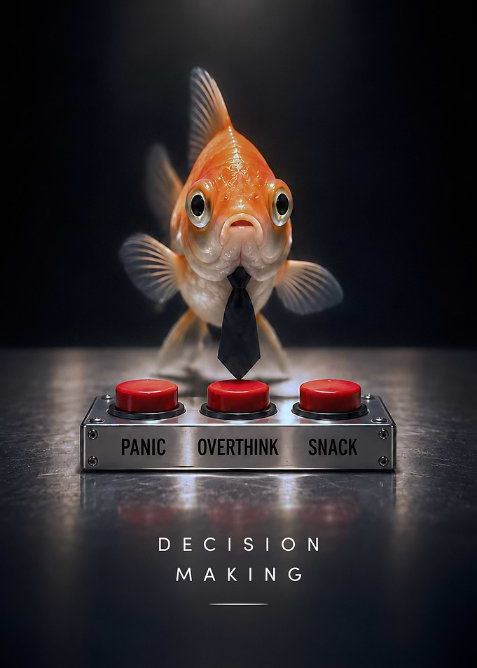 Goldfish Decision Making Button Panel