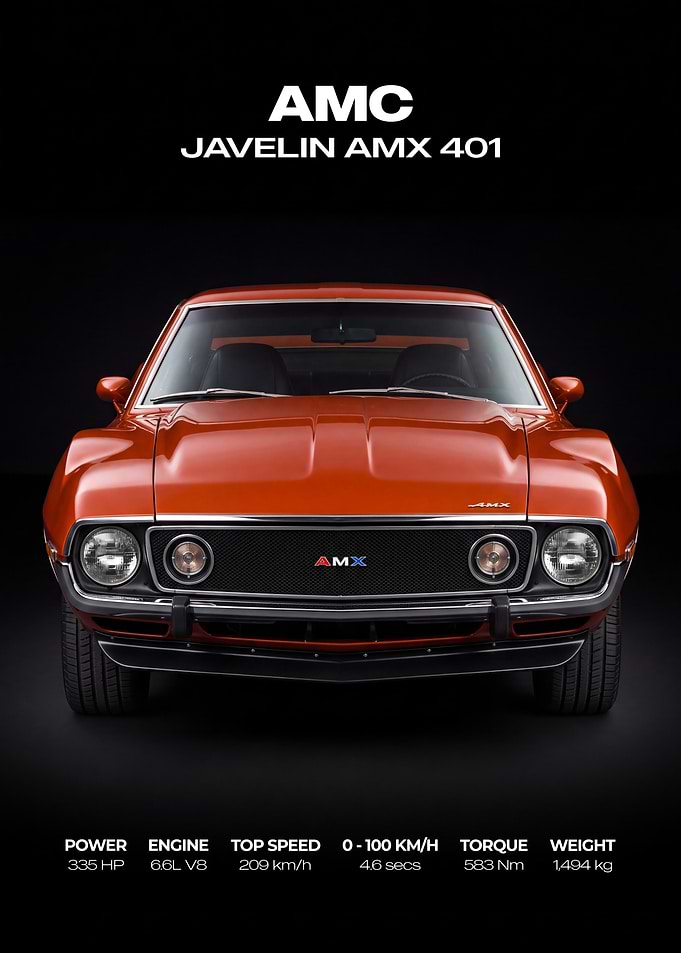 AMC Javelin AMX 401 Poster