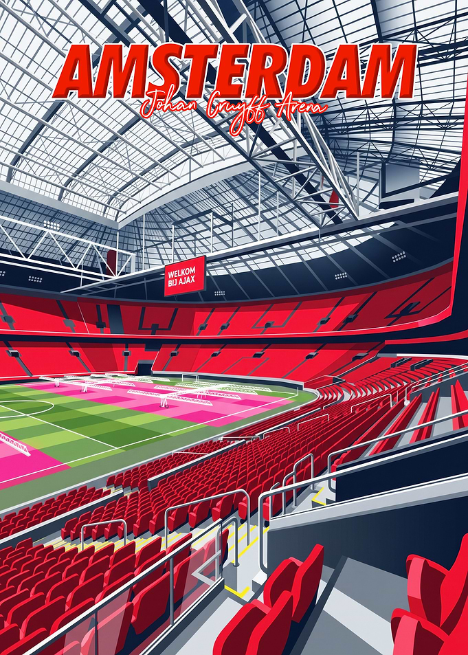 Johan Cruyff Arena Amsterdam Poster