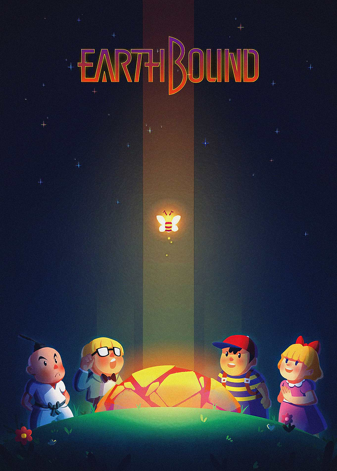 EarthBound Adventure Poster